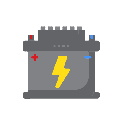 أيقونة - تبديل بطاريات سيارات